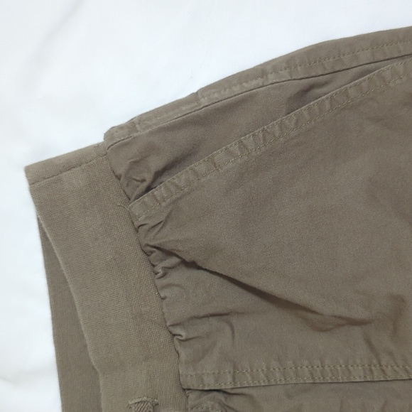 Madewell Twill Drawstring Jogger Pants, Color Distant Surplus Size XXS - Picture 5 of 16